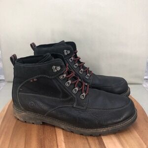 Dunham Strickland Chukka Waterproof Leather Hiking Mens 16 Wide Black Lace Up